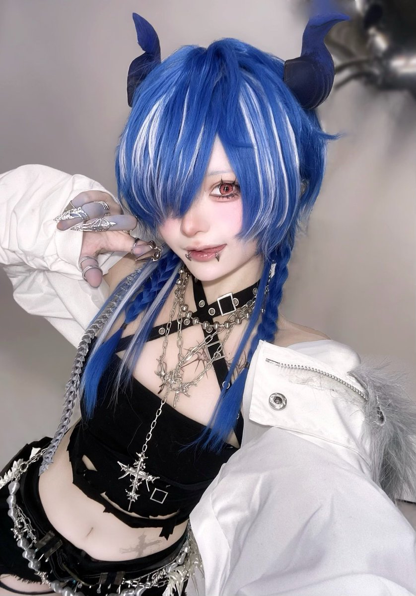 冬コミビジュ💙🐉⛓️