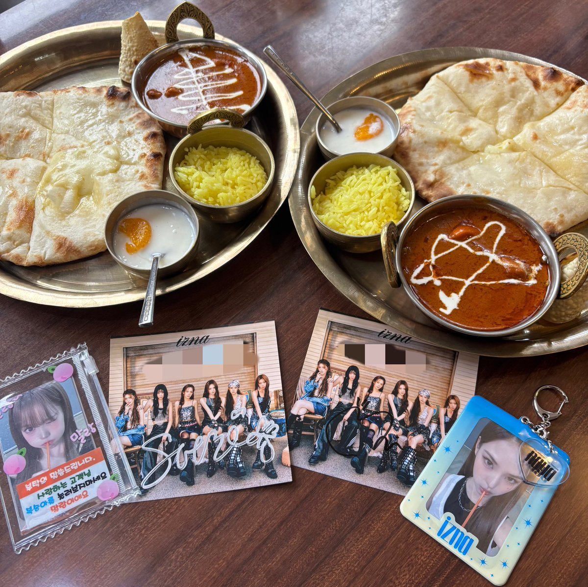 nayaとiznaの話をしながら食べるご飯が1番楽しいよ🌟
まいちゃんもiznaのみんなと楽しい時間を過ごしてね😆

 #마이야_이거_우마이