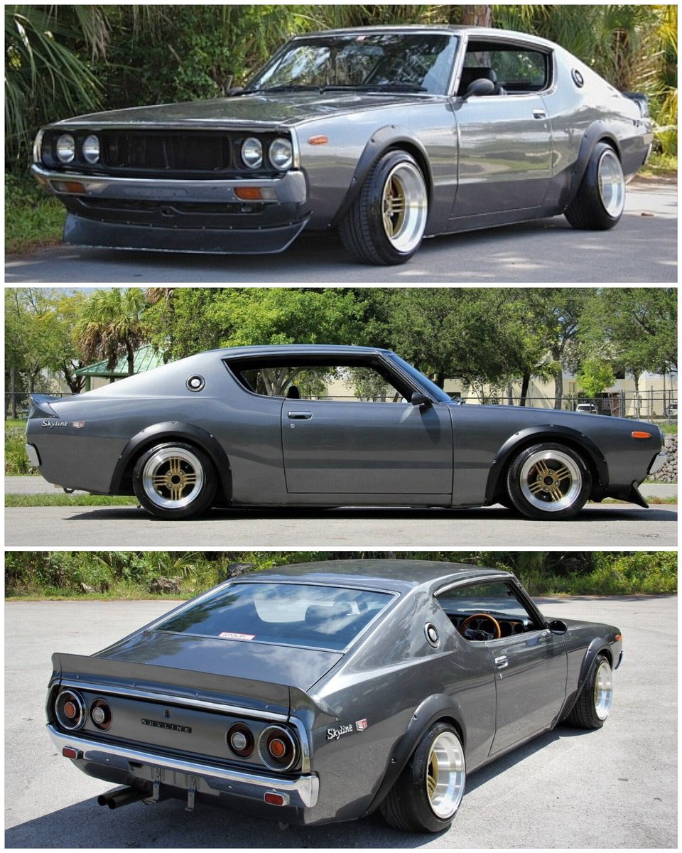 A stunner for #SkylineSaturday … 🩶

#NissanSkyline #KenMeri