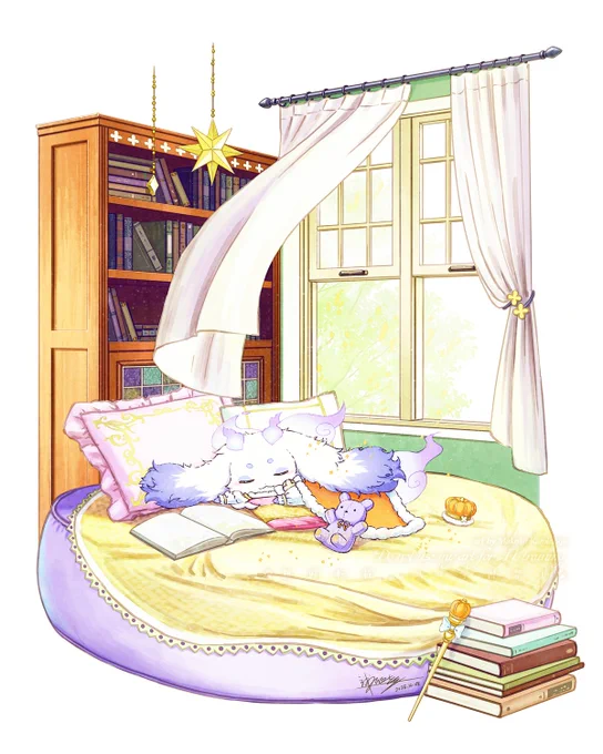 #今年一番伸びた絵ではないが個人的に気に入っている絵を貼る