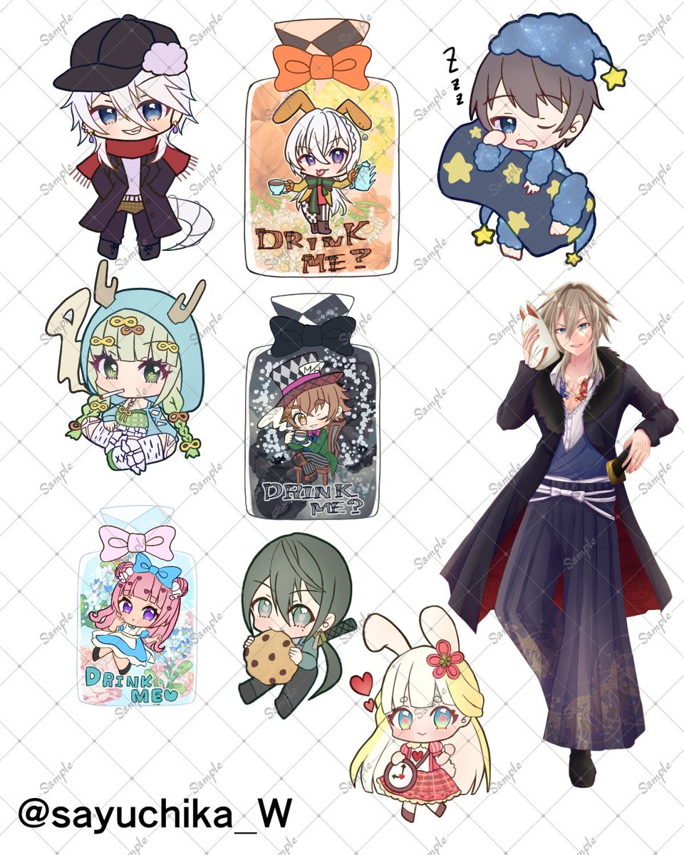 最近書かせて頂いたイラスト一覧✨ ご依頼ありがとうございました