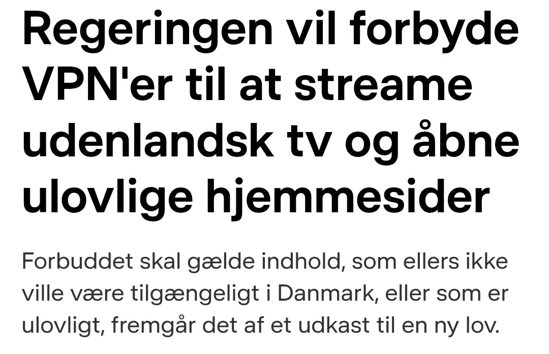 Selvfølgelig handler dette ikke bare om at streame udenlandsk tv, men om at kontrollere den frie information. Regeringen ønsker mulighed for at kunne lukke af for information, og derefter at kunne straffe dig hvis du omgår restriktionerne og tilgår den alligevel. Det liberale