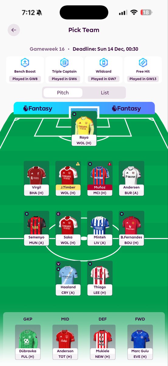 john83700930's tweet photo. @GoldenGoalFF 5 free transfers thinking to keep it simple Munoz - O’Reilly. Thoughts ? https://t.co/qLkDAxnxVg