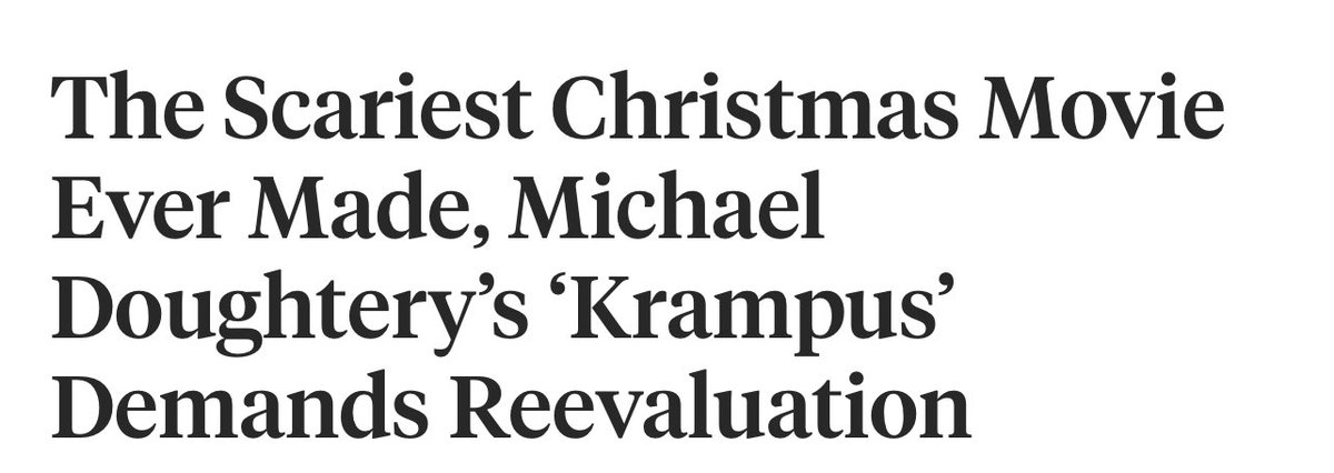 KyleDeadFrame's tweet image. I love Krampus but what horseshit.