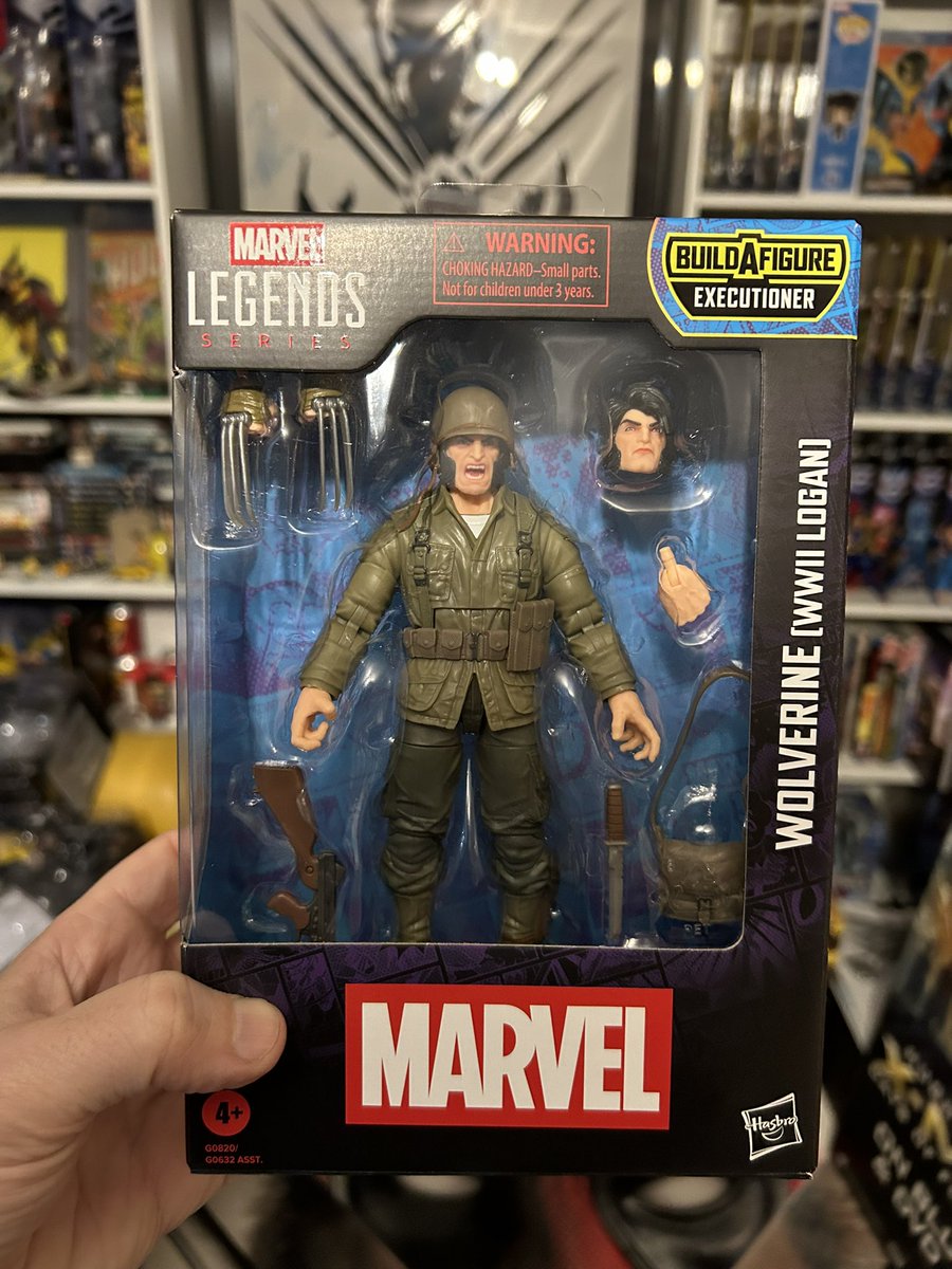 WolverSteve's tweet photo. A Sharper look at WORLD WAR 2 WOLVERINE from #MarvelLegends #Logan in the Wolveroom
#Wolverine SuperFan #Wolveroom #MarvelUK SNIKT #Xmen https://t.co/znsbmiJEV6