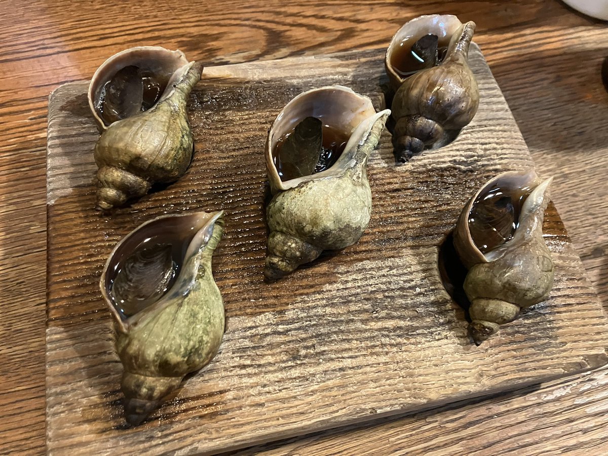 釧路のかど屋のツブ焼き
げきうまっ