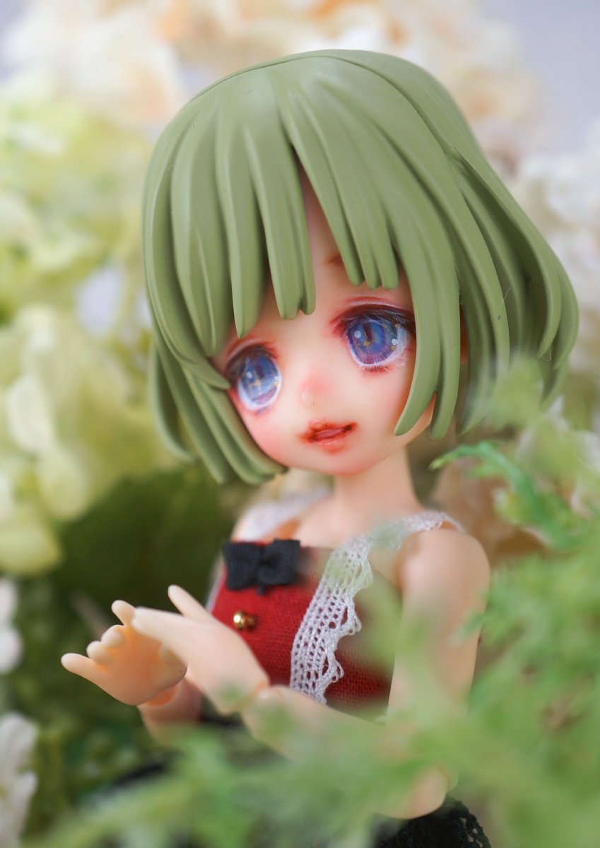 ado_cbcd's tweet image. #パルドル ちゃんのお試しフルセットの面相をしたよ～
久々の女の子の面相よ！可愛かろ❤（自己申告制）
りゅん太郎さんの立体的なフェイスはどの角度から写真を撮っても表情が出るので良いのよね～
首を傾げたり、肩の可動が良かったり、ハンドパーツの表情も綺麗で、色々楽しめました～
#PARDOLL