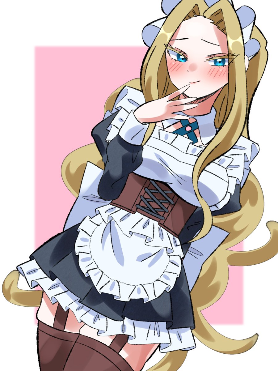 メイド美々美ですわ✨✨
#今年も残りわずかなので今年一番伸びた作品を貼る