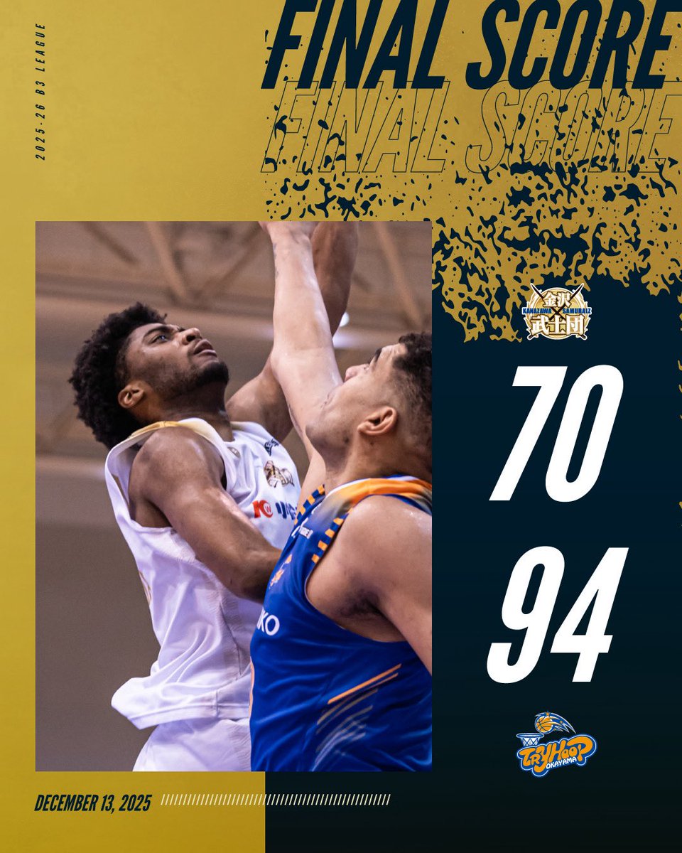 金沢武士団(金沢サムライズ)【 公式 】 (@SAMURAIZ_K) / Posts / X