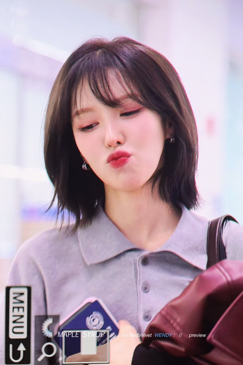 maplesyrup0221's tweet image. 251213 인천공항 출국 
하이?🤨
#웬디 #Wendy