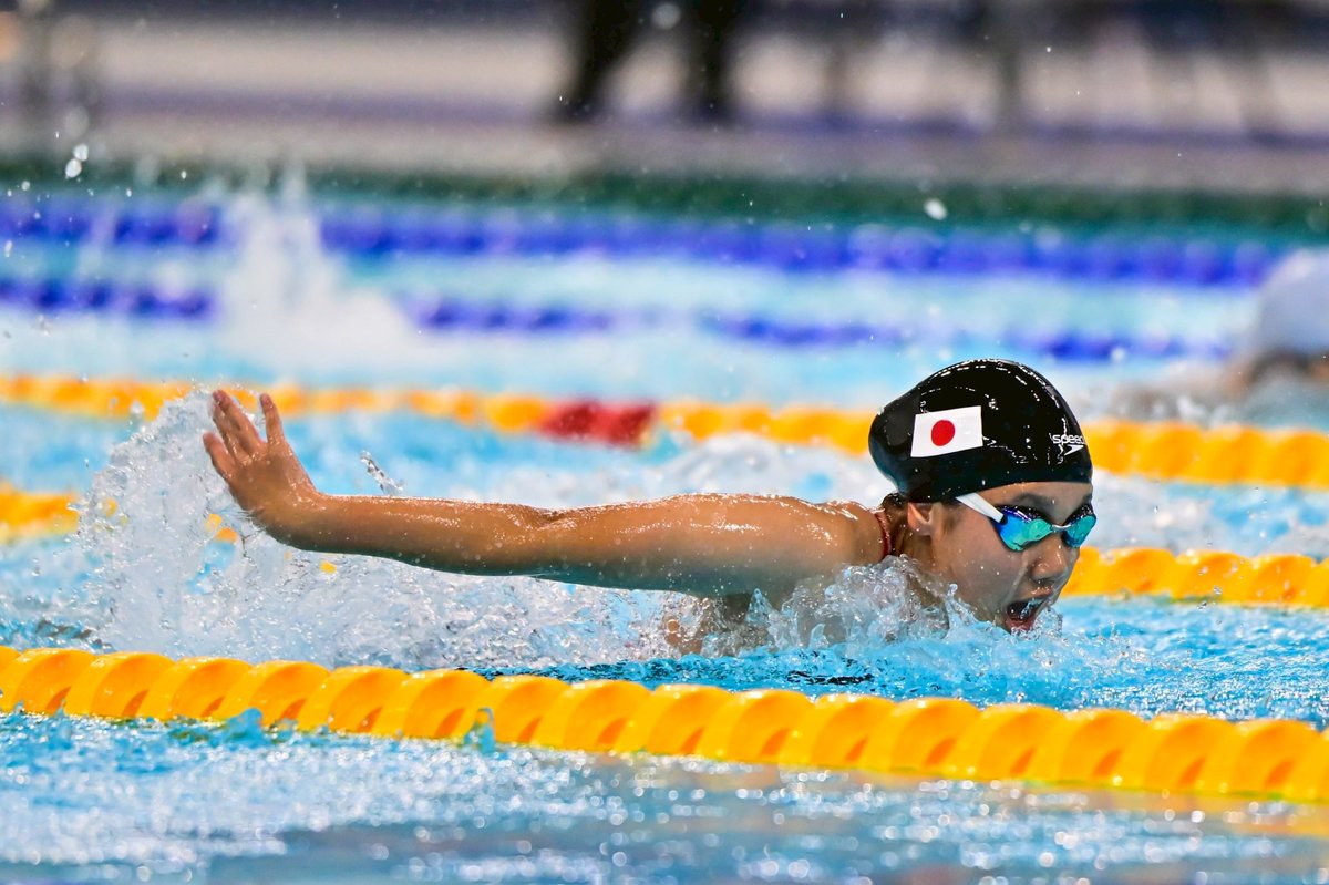 paralympic_jpc's tweet image. 水泳 #今村菜月 選手
「久保さんみたいに誰からも応援される選手になりたい」と話す今村選手
初の国際大会ではトラブルも多く、「今後はそういった環境にも対応できるように強くなってアジアパラ目指して頑張りたい！」
#2025APYTeamJAPAN
#パラ水泳