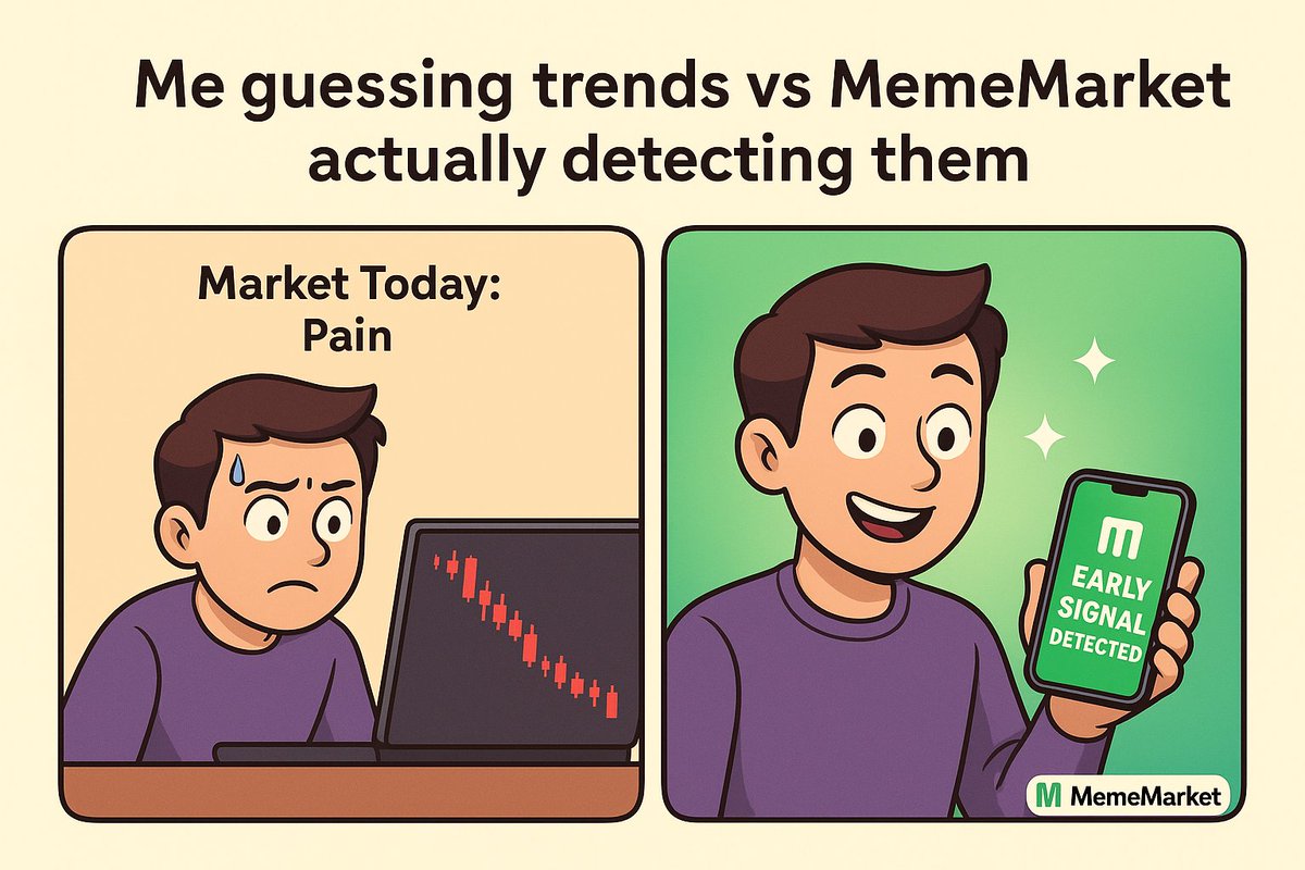 The meme coin market never sleeps.
This setup makes it easy to see what’s moving, what’s trending, and where the action is happening.

Fast insights.
Simple tools.
Real-time momentum.

For traders who like speed, energy, and smart entries. <a href="/MemeMarketFun/">MemeMarket</a>