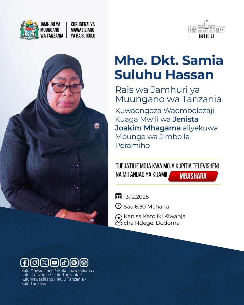ikulu_Tanzania tweet media