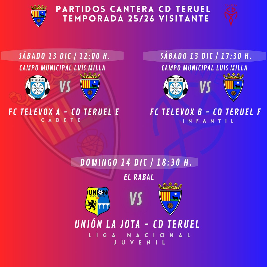 Cantera Club Deportivo Teruel tweet media