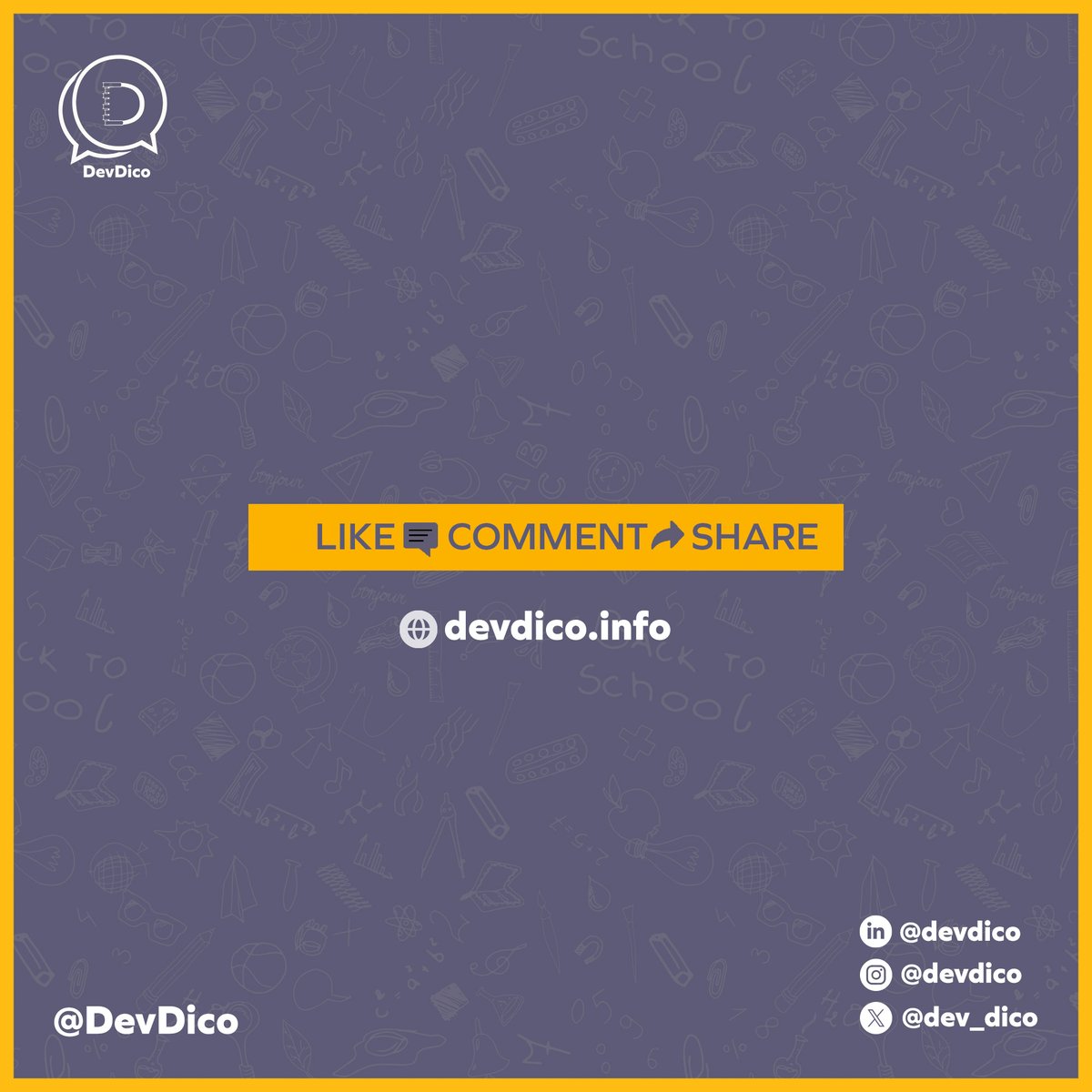 Devdico tweet media