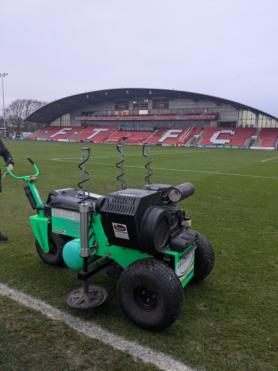 AerationLtd's tweet photo. Return visit to the Cod Army this week, 170mm deep with minimal surface disturbance 👌#air2g2 https://t.co/iLTTTxTKtc