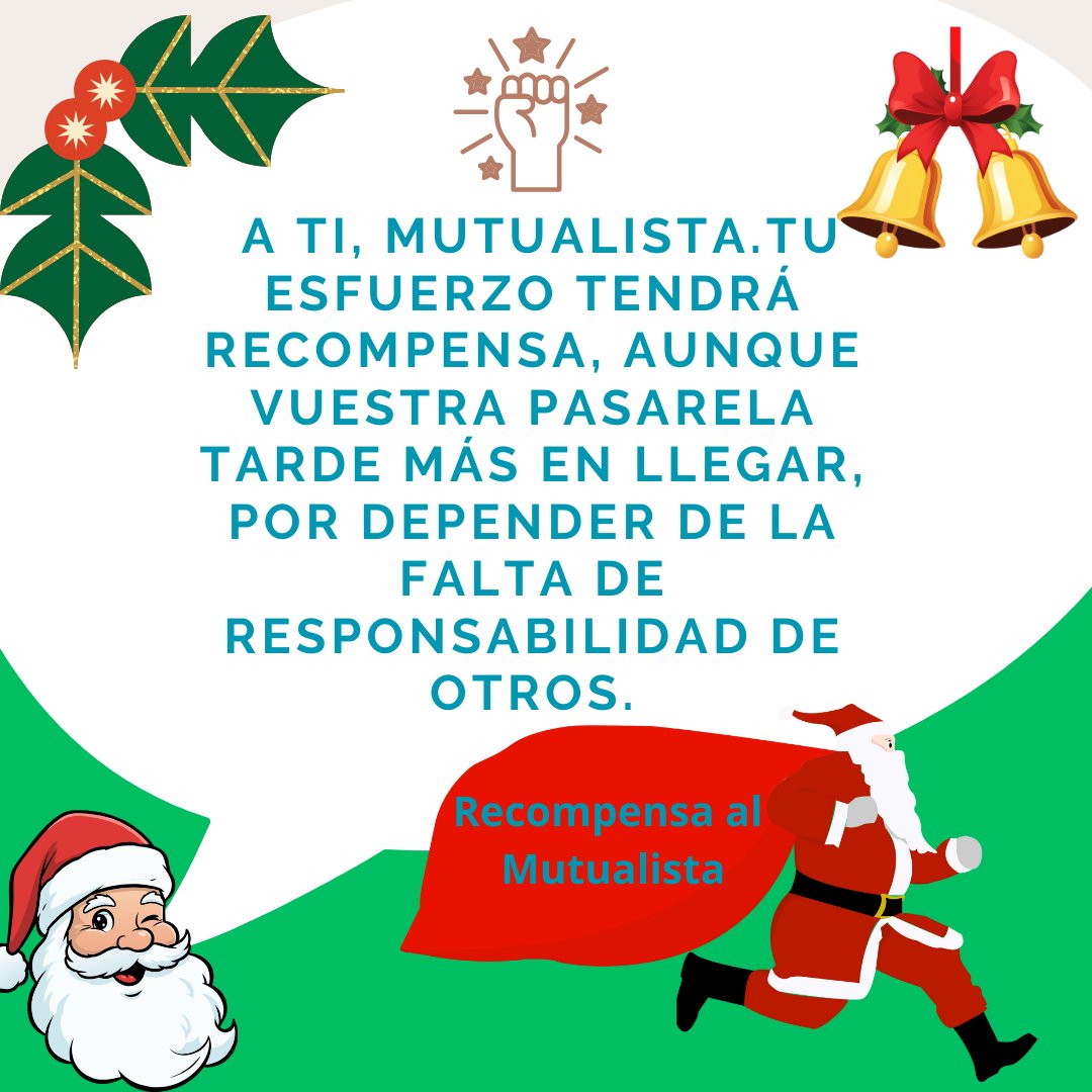 A la Abogacía y Procura, por la defensa de los derechos constitucionales de los mutualistas alternativos, que los que mandan y han mandado en el pasado,han sacrificado en beneficio del Estado, y aún así, sigues sin rendirse para luchar por la #Pasarela1x1AlRetaParaTodos
GRACIAS.