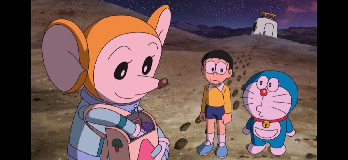 アロン！アロンじゃないか！
なんか違うような…アロンの2Pカラーですか？

 #ドラえもん
 #Doraemon