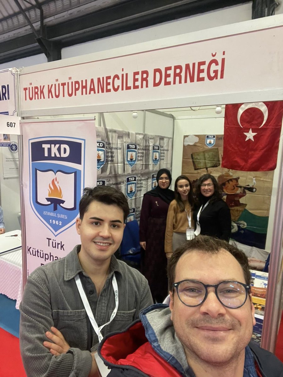 📍 TÜYAP Kitap Fuarı’ndayız!
Türk Kütüphaneciler Derneği olarak bilgiye, kitaba ve kütüphaneciliğe dair yolculuğumuzu okurlarla buluşturuyoruz.

📚 Salon 6 – Stand 607
Bekleriz.

#TKD #TÜYAPKitapFuarı #Kütüphanecilik #BilgiyeErişim