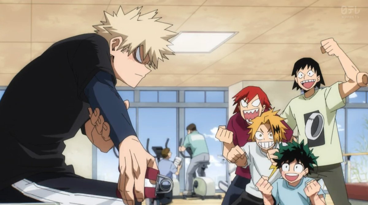 Color_Division's tweet image. "DO YOUR BEST, KACCHAN!!"