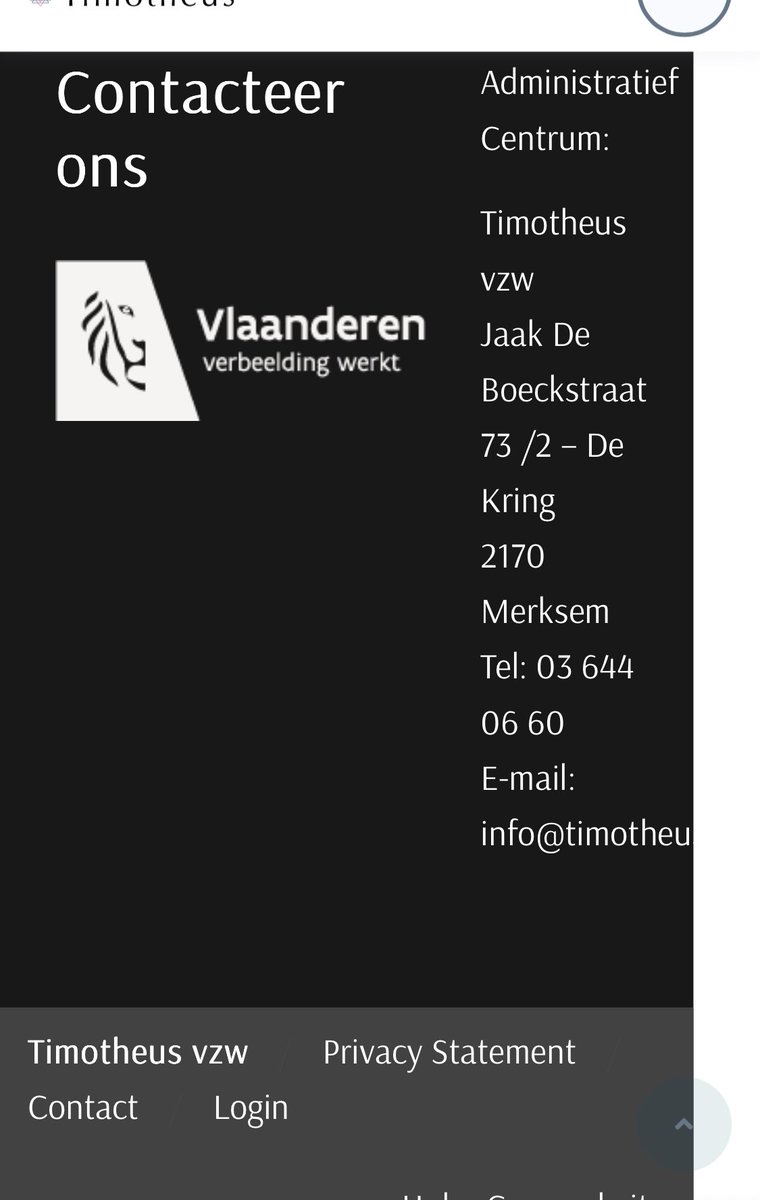 JDenaeghel's tweet photo. Ze hebben ook geen schaamte. Het logo van de Vlaamse Overheid prijkt zelfs op hun website. #Timotheus https://t.co/XZ8Kbk6mN1
