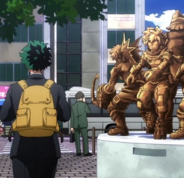 VishalSid_1's tweet image. DEKU STATUE