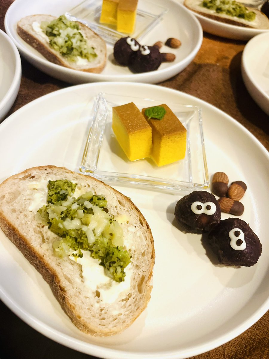 ジブリ風プレートもめちゃ可愛かった…❤️