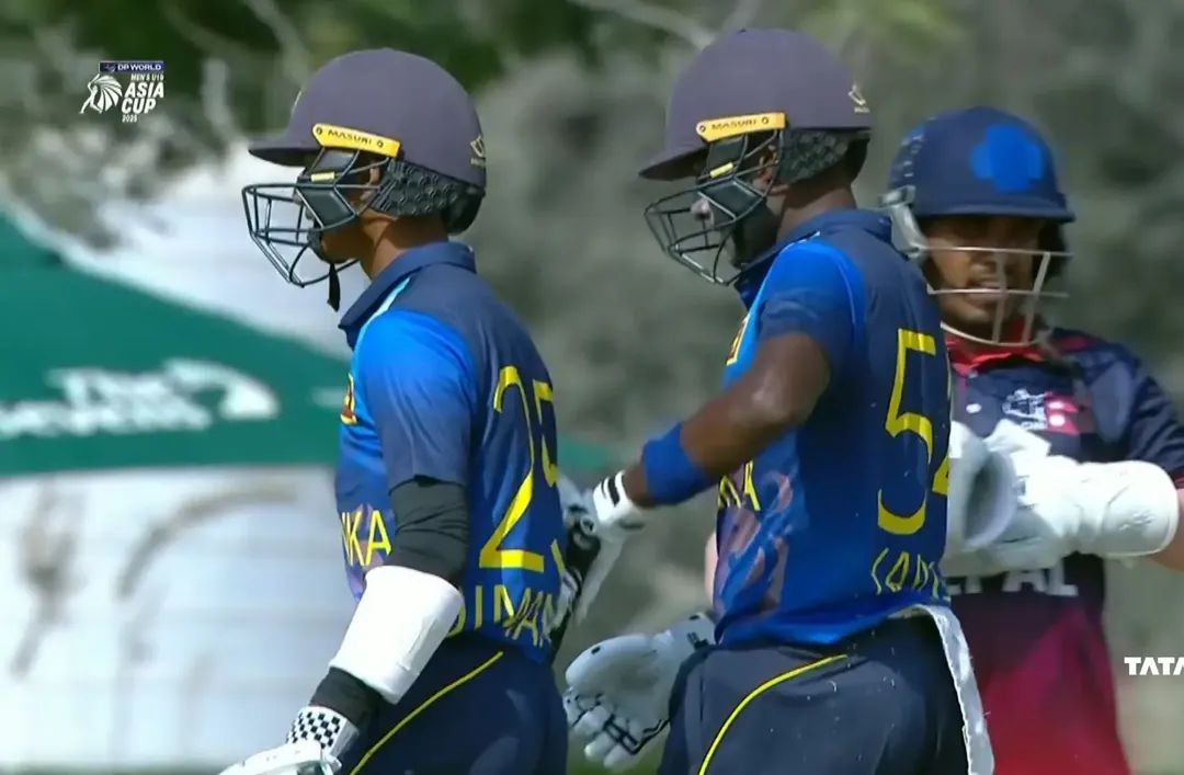 DanuskaAravinda's tweet photo. Sri Lanka U19 beat Nepal U19 by 8 wickets
#sportspavilionlk #danushkaaravinda #SLvsNEP #U19AsiaCup https://t.co/QuwAc2v6hO