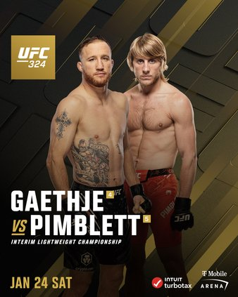 ufcstreamse's tweet image. Don't Miss A Moment Of UFC 324: Gaethje vs Pimblett, Live From T-Mobile Arena In Las Vegas On January 24, 2026. #UFC324