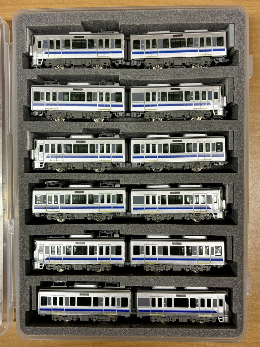 12両] 4両×3タイプ、収まりました。 #tomytec #鉄コレポケット #鉄ポケ