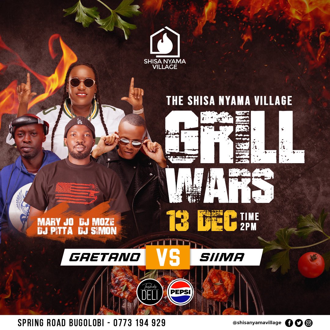 It’s fire on the Grill &amp; fire on the Decks tonight at Shisa Nyama Village 📌

Fall in for a dope parte 🔊🔊🔊