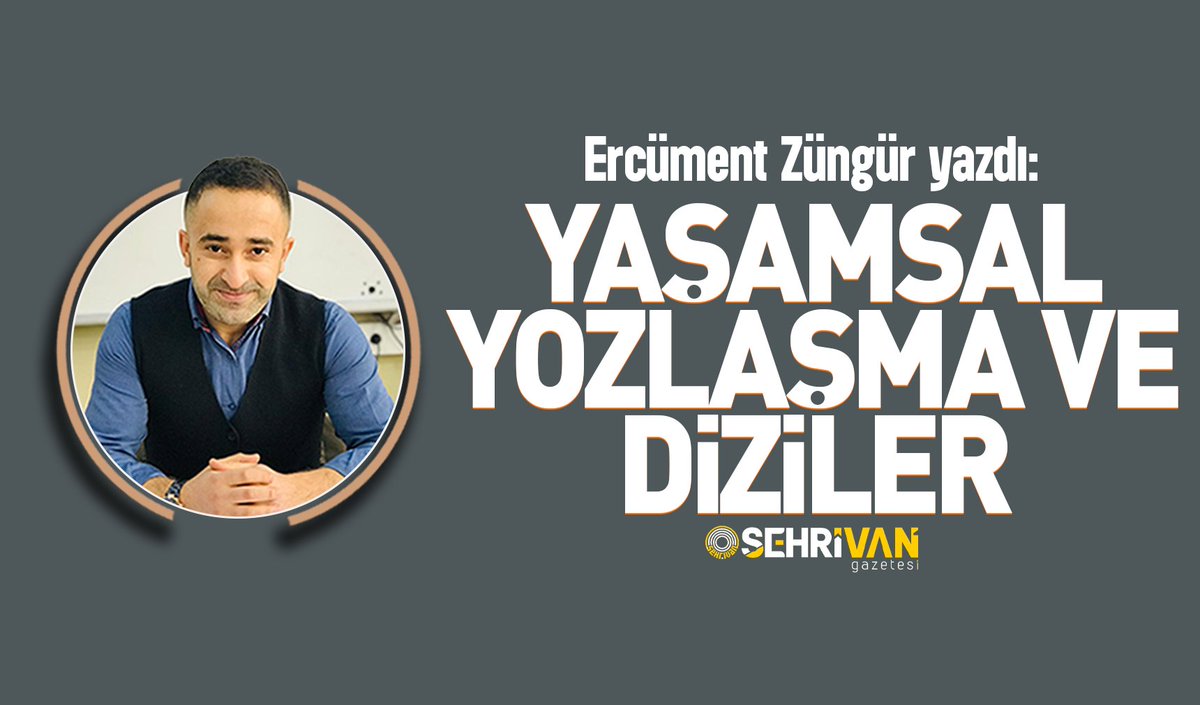 Ercüment Züngür yazdı: Yaşamsal yozlaşma ve diziler!

sehrivangazetesi.com/yasamsal-yozla…
<a href="/ZungurErcument/">Ercüment ZÜNGÜR</a>
