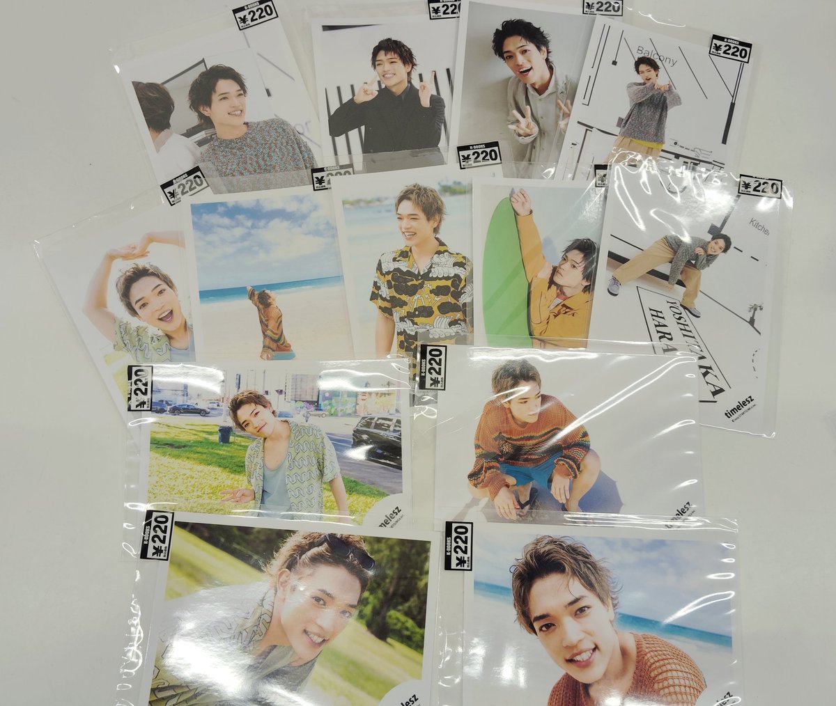 入荷情報】 #timelesz #原嘉孝 さん 公式写真が纏まって入荷しました