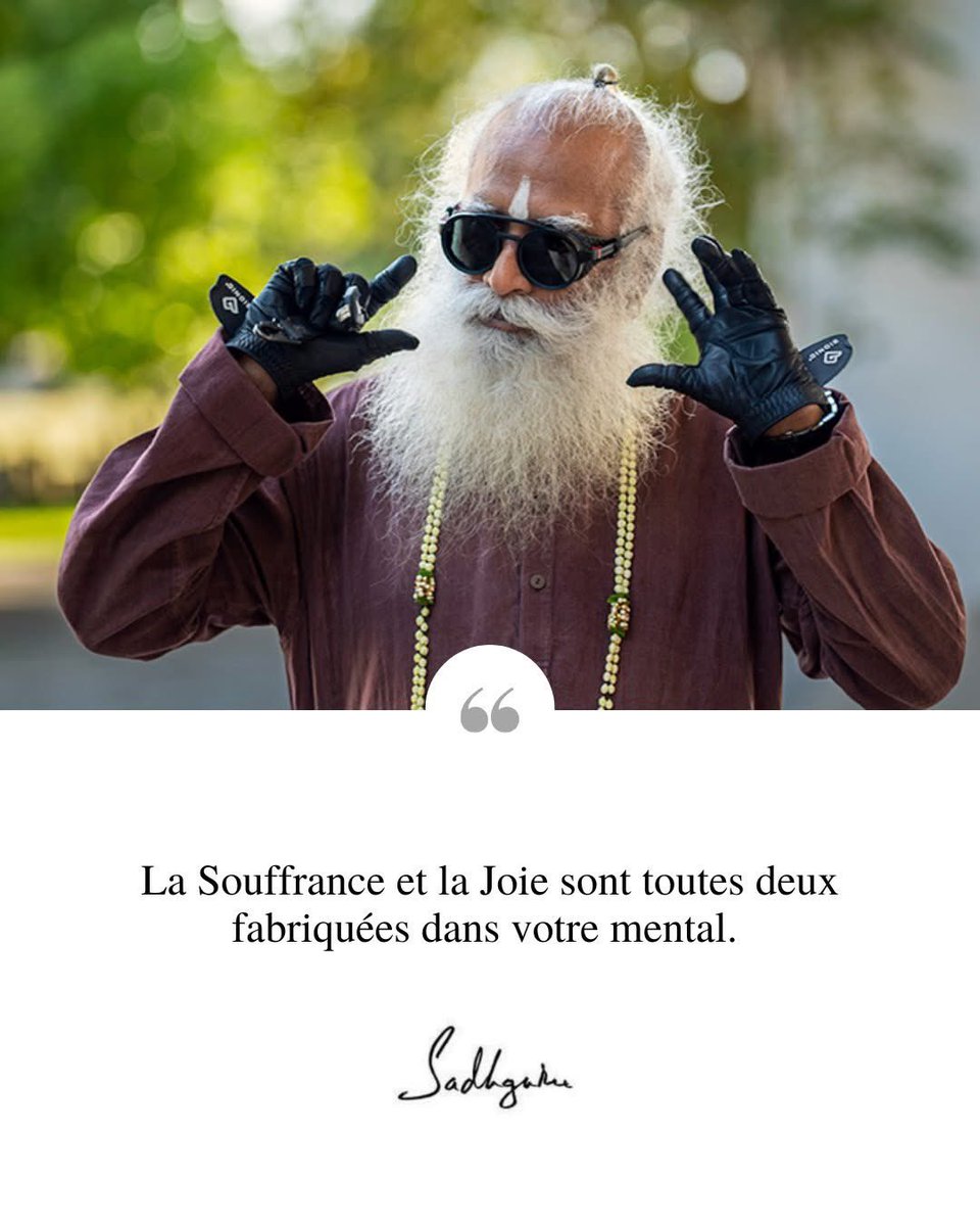 Sadhguru Français tweet media