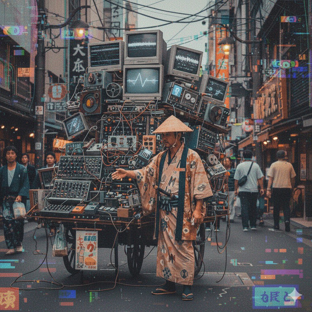 先日のインタビューで「一楽さんは何故ノイズを始めたんですか？」と聞かれ昔フェスでジャパノイズのレジェンドに「儲かりまっか〜」と聞くと「儲かりまっせ〜」と答えたので始めました。と答えると「ふざけ無いで下さい」と怒られた。でも本当なんだけどな〜始まりなんてそんなもんじゃね⁉️
#ノイズ