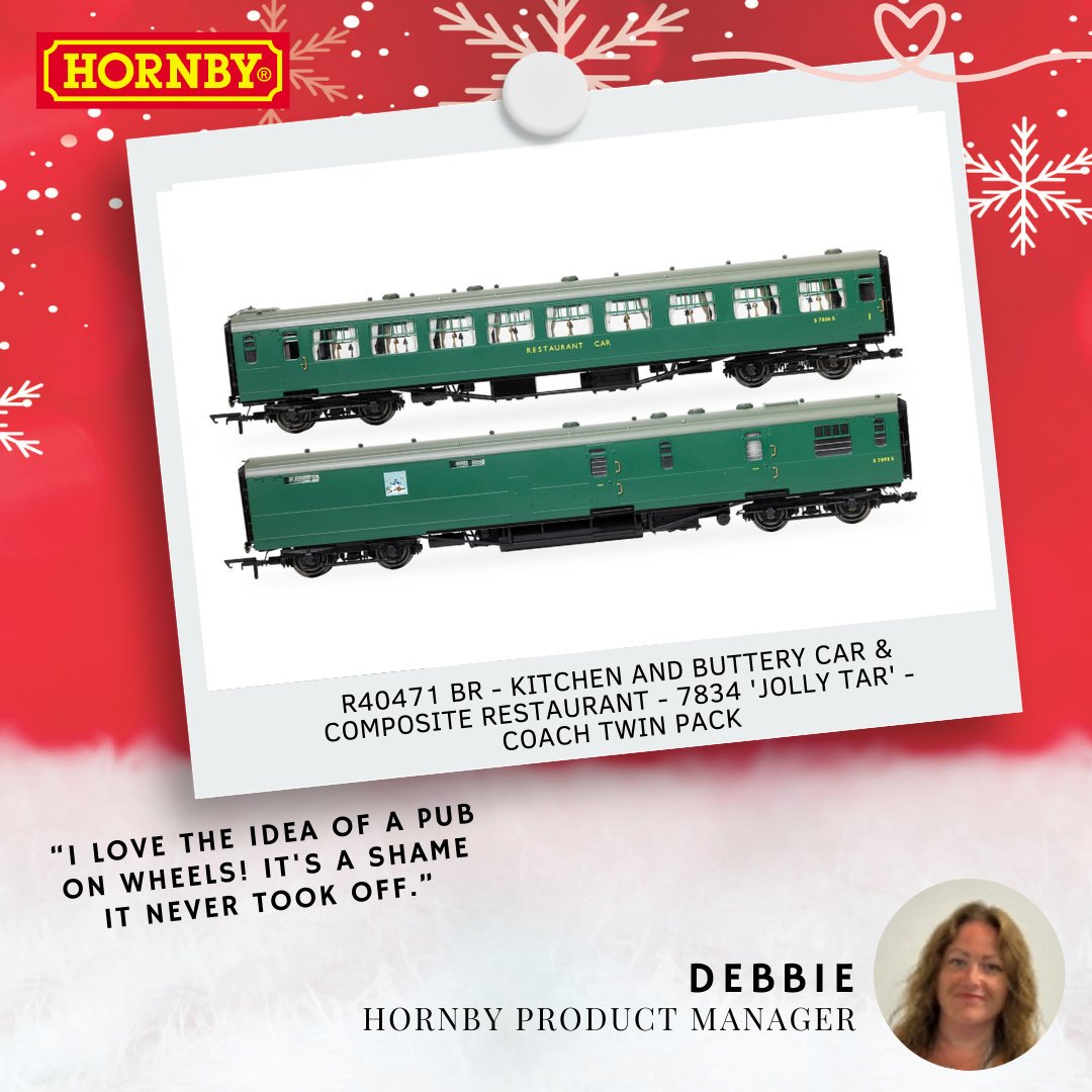 hornby's tweet image. Our Hornby Team members share their favourite Hornby models!

What's your favourite (past or present) and why? Share your answer with us in the comments below!

#Hornby #Scalemodelling #Modelrailways #Giftideas