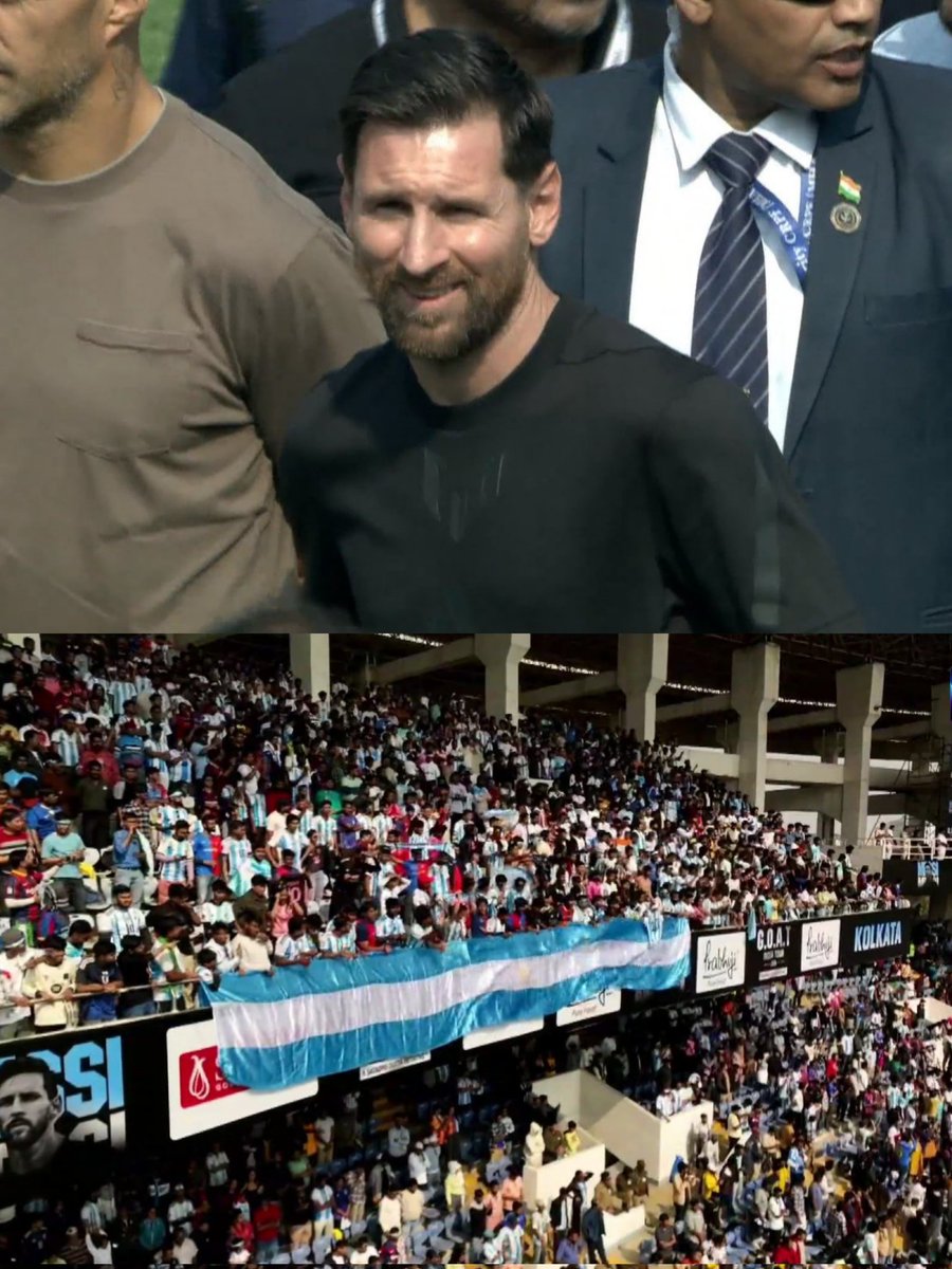 UnfilteredVarsh's tweet photo. ❤️✨ 

#MessiInIndia https://t.co/QGKelgJ3ox