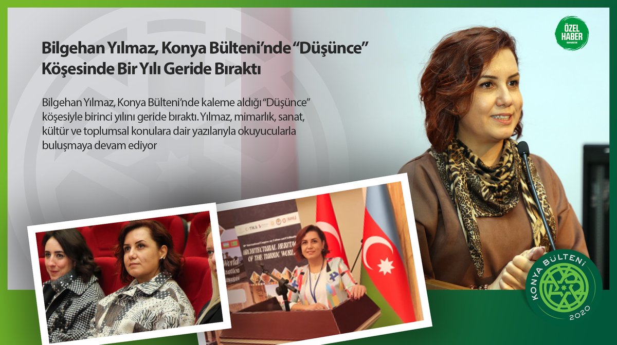 Alaaddin Aladağ’ın Özel Haberi | Bilgehan Yılmaz, Konya Bülteni’nde “Düşünce” Köşesinde Bir Yılı Geride Bıraktı

👉konyabulteni.com/bilgehan-yilma…

#KonyadanHaberinizOlsun #KonyaiçinözelKonyayaözel #BilgehanYılmaz #Düşünce #KöşeYazarı #Yazı