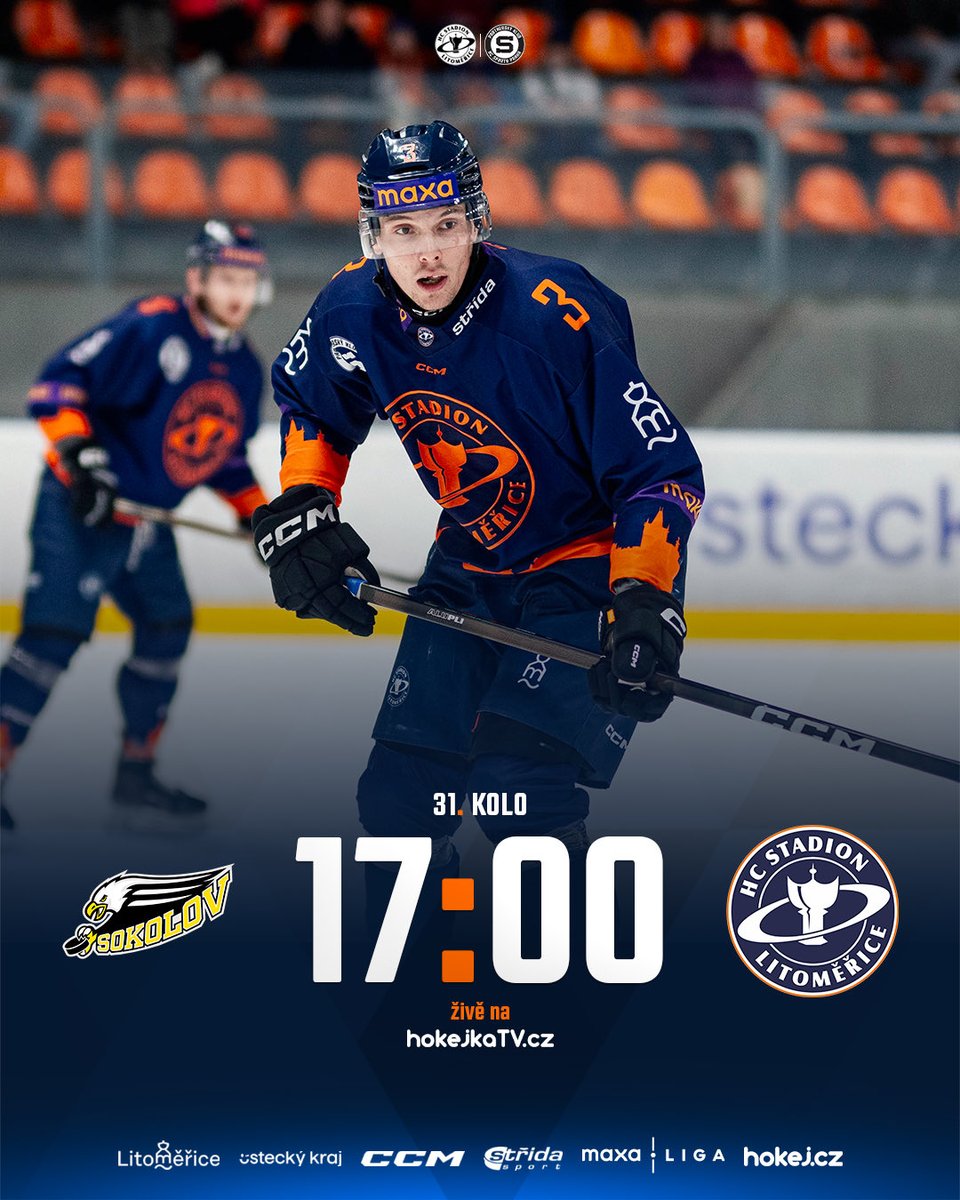 Stadion poprvé v letošní sezoně míří do Sokolova! 🔥 Podaří se jim přivézt domů 3️⃣ body?

🆚 Preview: hclitomerice.cz/article/7743