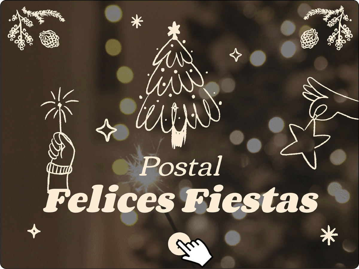 Tu equipo, compis, clientes o familiares recibirán muchas felicitaciones esta Navidad, pero ninguna como esta. Crea una, cópiala cuantas veces necesites y personalízala para conseguir una postal única que podrán disfrutar en su móvil: genially.com/es/plantilla/p…