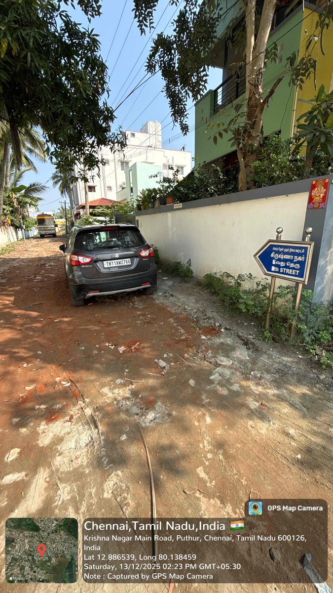 Mappeducitizen's tweet photo. 40 வருடமாக சாலை @CMDA_Official இல்லாமல் அவதிப்பட்ட் மக்களுக்கு ரோடு போடும் பணியை  தொடங்கி உள்ள மாவட்ட நிர்வாகம் .@Tnsdma_cpt 

Tambaram Agaramthen Kaspapuram Krishna Nagar 5th Street Chennai-600126 road works started finally after 40 years of layout formation 

Thanks to who helped retweet multiple times and get it highlighted to the govt.

@UpdatesChennai

 #Tambaram #Agaramthen #Kaspapuram