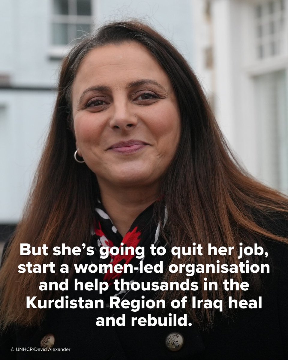 And now Taban Shoresh is the #NansenAward winner for MENA. 

A survivor of war and displacement herself, she returned to the Kurdistan Region of Iraq to found
<a href="/thelotusf/">TheLotusFlower</a>, a women-led organization helping other survivors rebuild their lives.