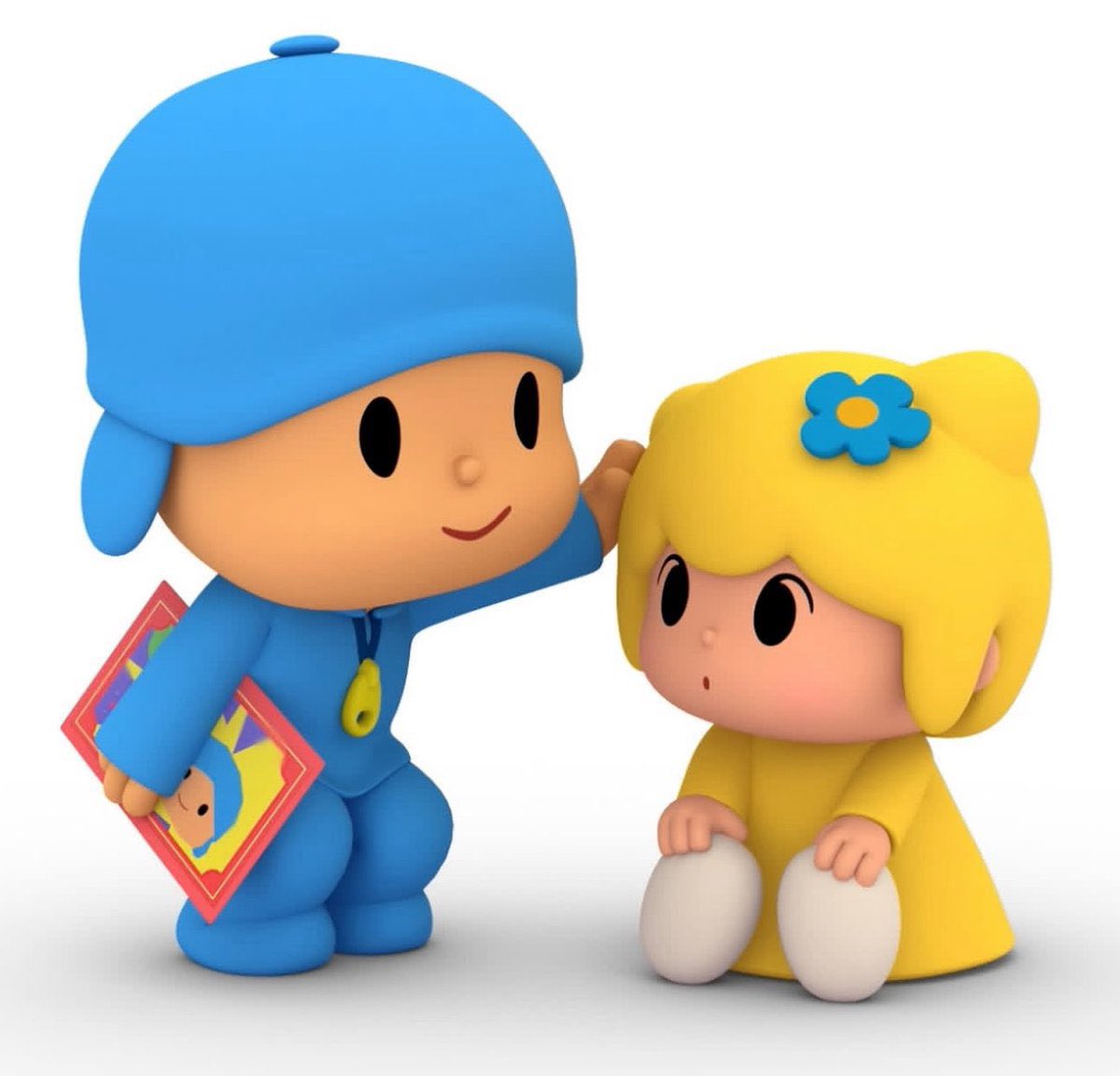 bluewillow255's tweet photo. Me and my sisters loved this show when we were younger.

So.. Here’s the little Tenmas as Pocoyo and Bea 👍 https://t.co/4saTUicXL8