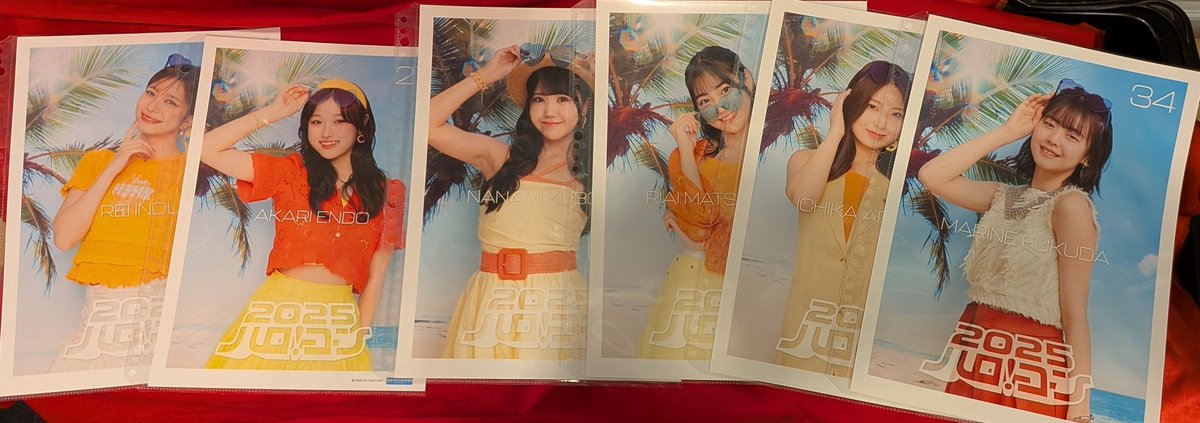 ハロプロ ピンナップポスター入荷しました♪話題のJuice=Juiceライブの