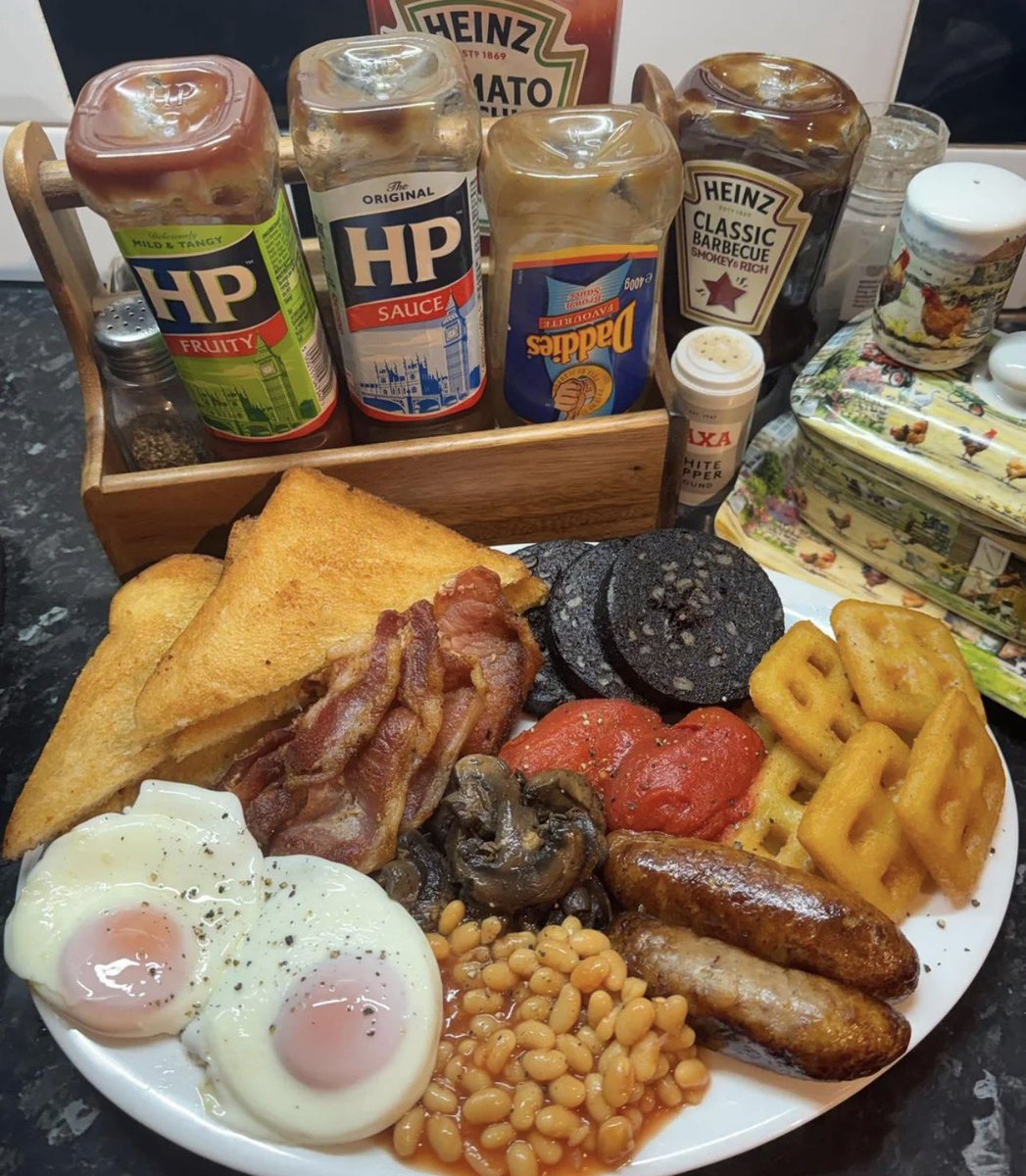 British cuisine. Best in the world.