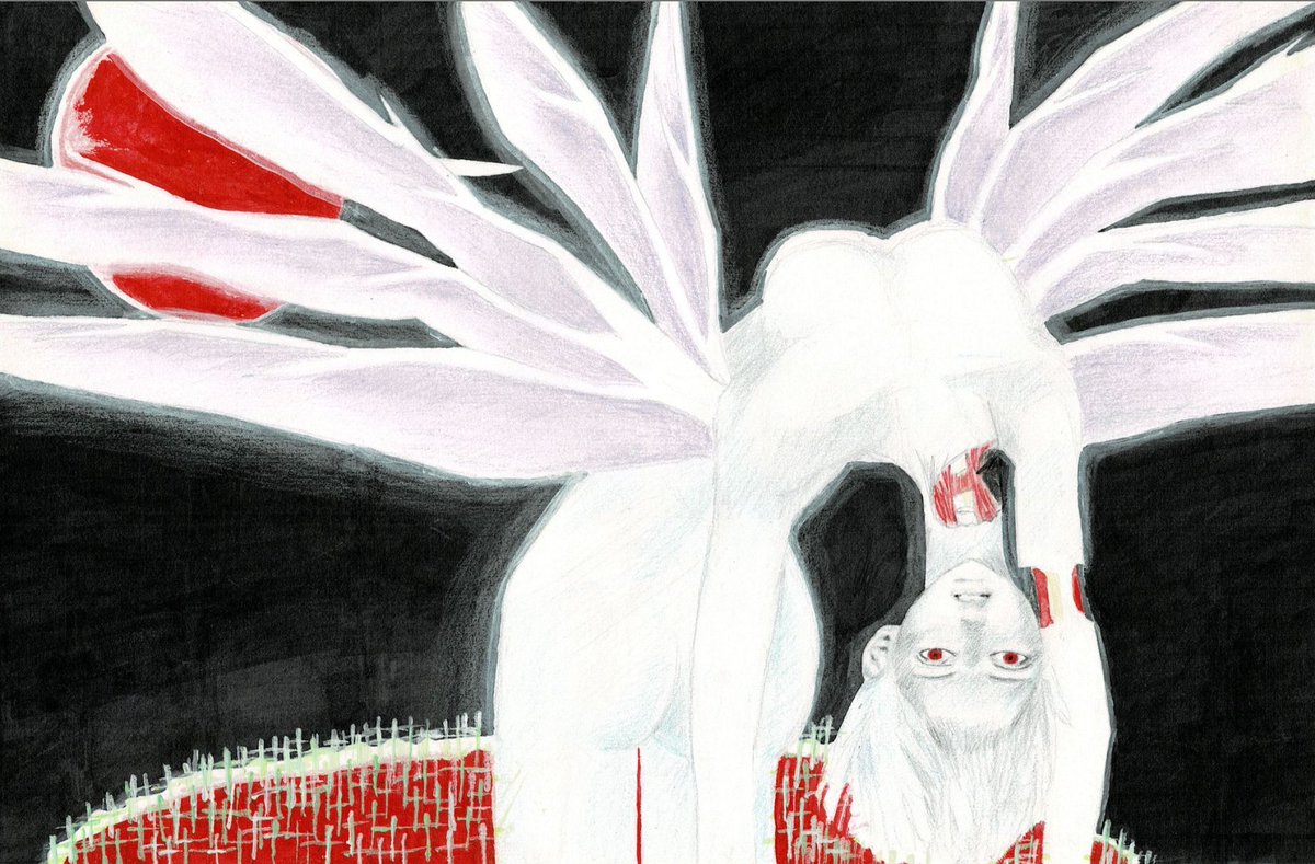 Finished Angel Rei by moi #art #ayanamirei #eva