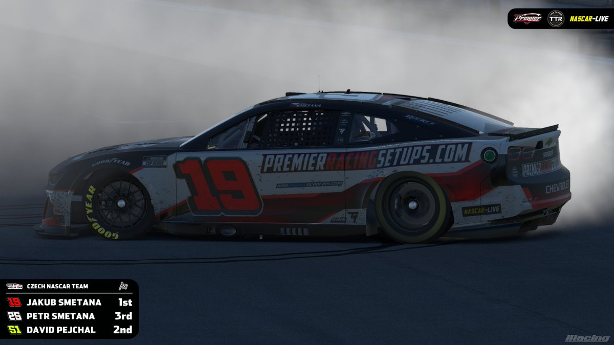 czechnascarteam's tweet image. It was a time for the final race at International #iRacing Series. Just a two weeks after the road course race on the streets in the Chicago, they moved at @IMS for this final #nascar race and the total length was scheduled for a long 500 miles, which is exactly a 200 laps there.…