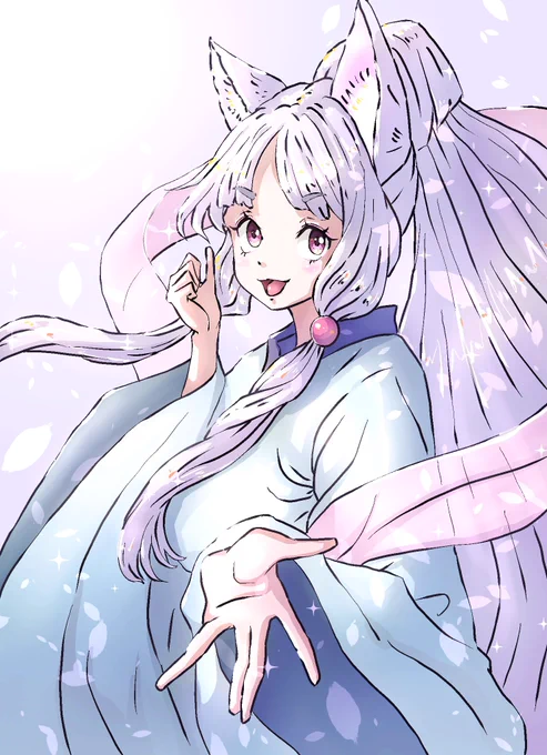 初めて描いた時のイタコさん