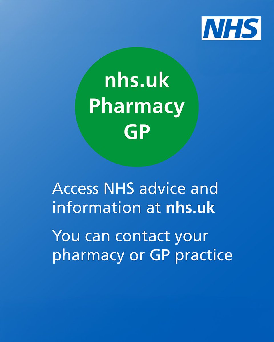 NHSuk's tweet image. The NHS is here for you, and this winter it’s more important than ever to use the right services to get you the help you need.