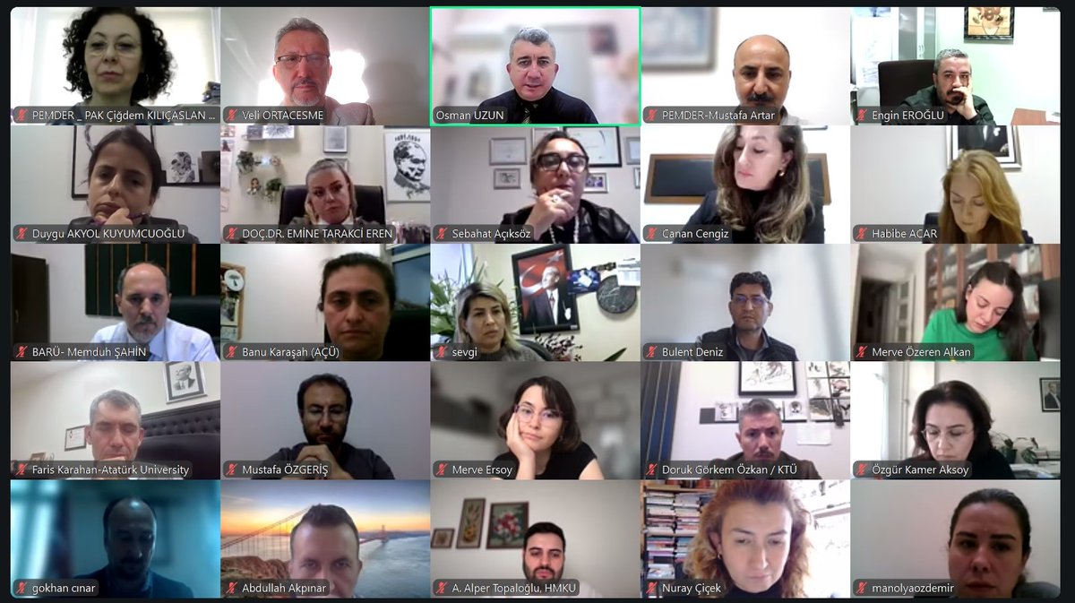 pmdernek's tweet photo. AKREDİTASYON TOPLANTISI
12 Aralık 2025 tarihinde düzenlenen PEMDER akreditasyon bilgilendirme toplantısına 13 üniversiteden 36 öğretim elemanı ve idari personel katılım göstermiştir. İlgi gösteren tüm kurumlara teşekkür ederiz. Akreditasyon kültürü yaygınlaşıyor.. https://t.co/qbnDhPStdV